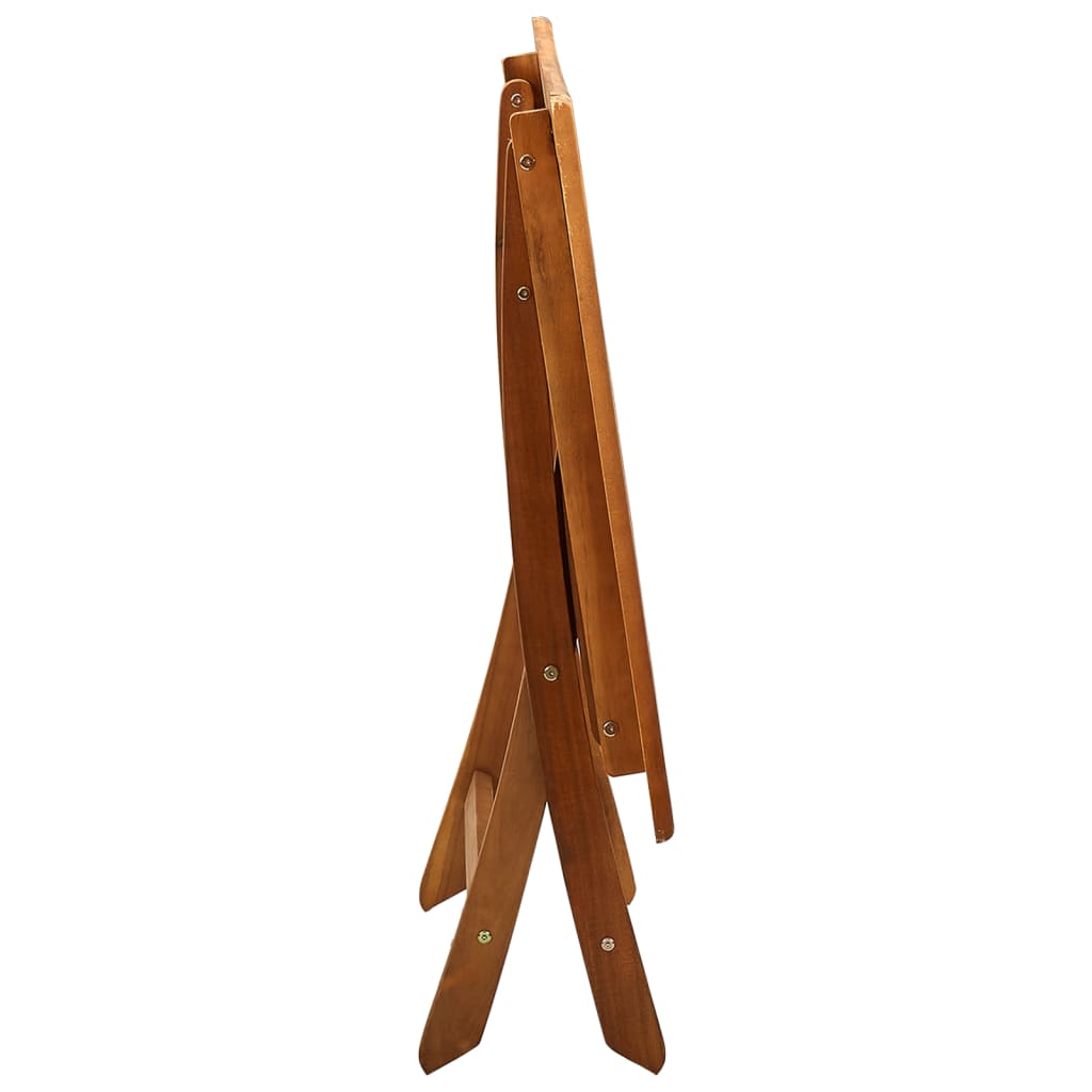Table de jardin pliante en bois d'acacia massif 120x70x75 cm - 5