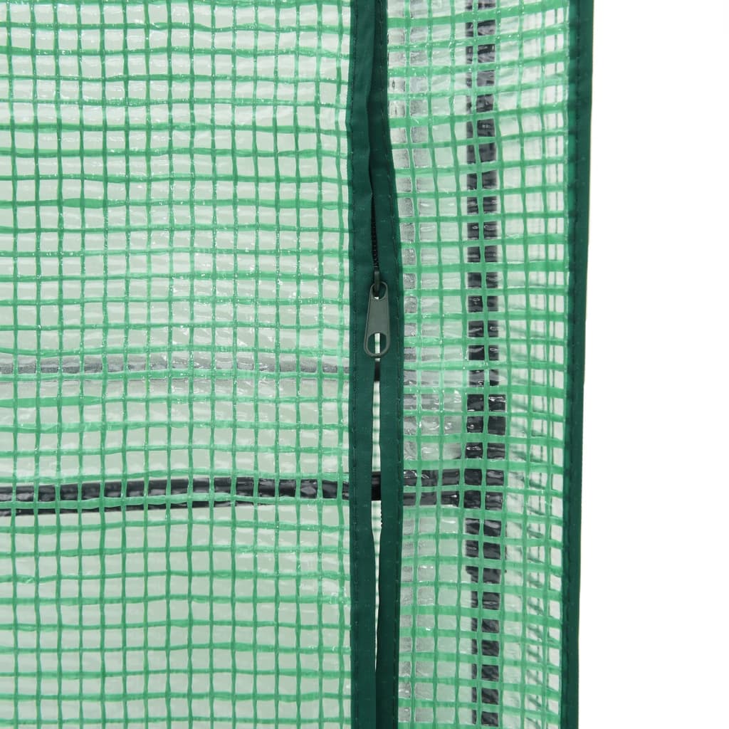 Jardinière surélevée | Pot de Fleurs avec housse aspect rotin 40x40x123 cm CFW89405 - 8