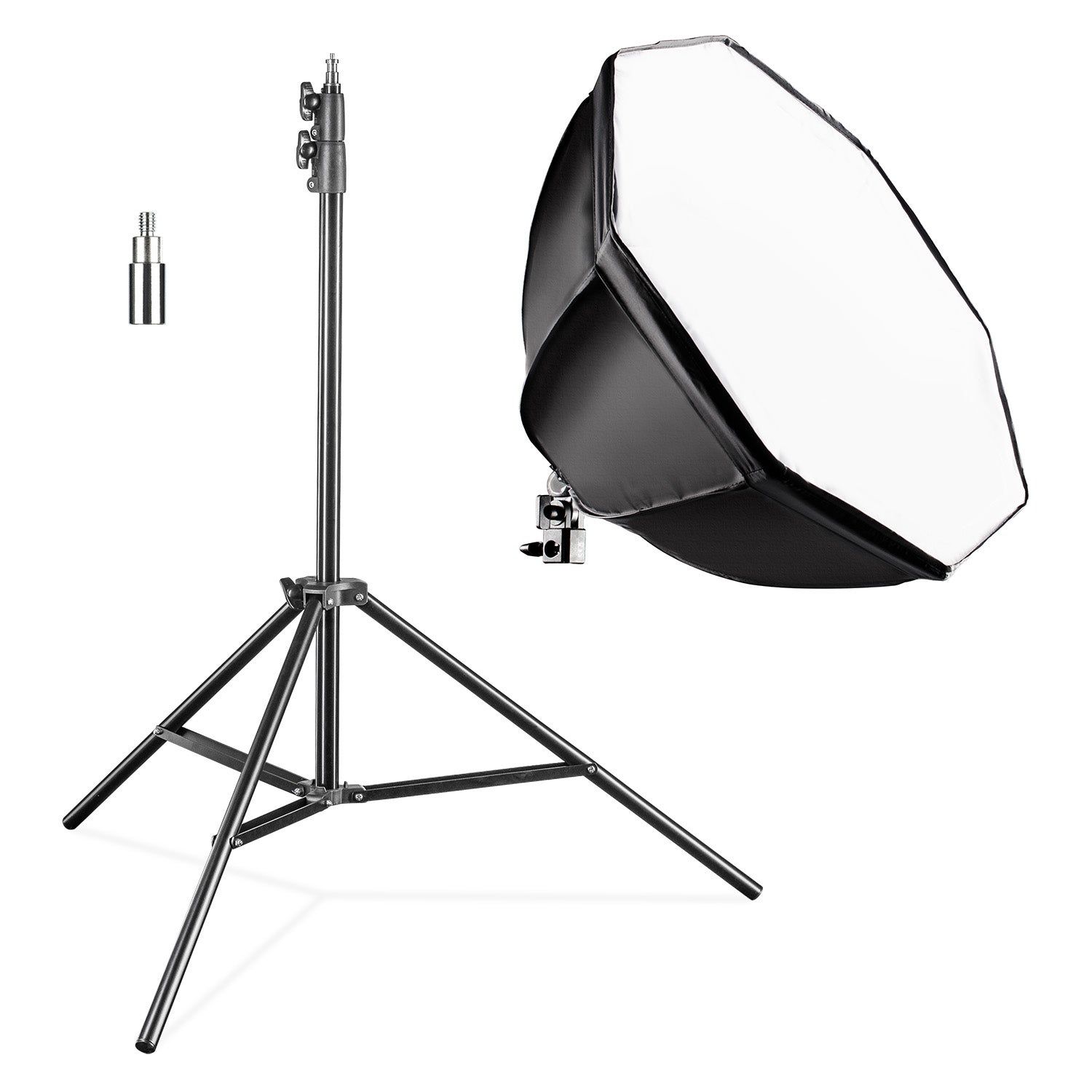 Kit Éclairage Softbox octogonale 55 cm LED 35 W & Trépied FT-8051 ...