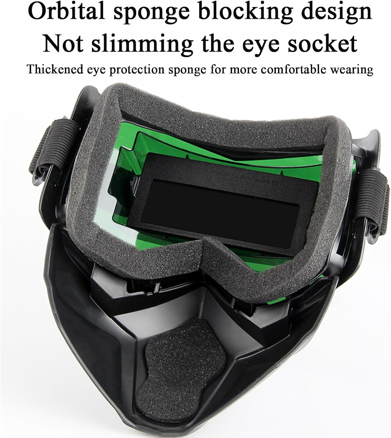 Lot de 1 Casque de Soudage à Assombrissement Automatique, Protection Amovible pour Soudage, Masque Respiratoire pour Meulage et Soudure avec Écran de - 5