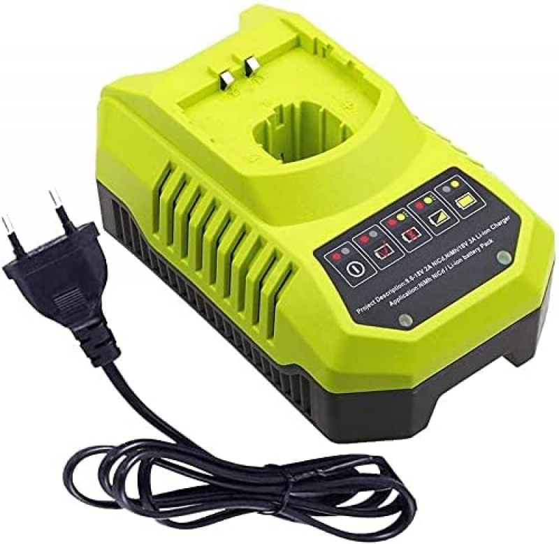 Ładowarka Ryobi P117 P118 P118 do Ryobi one 9.6 V-18V Litowo-jonowa bateria NiMH P100 P102 P103 P104 P105 P107 P108 18 Volt One + Bateria