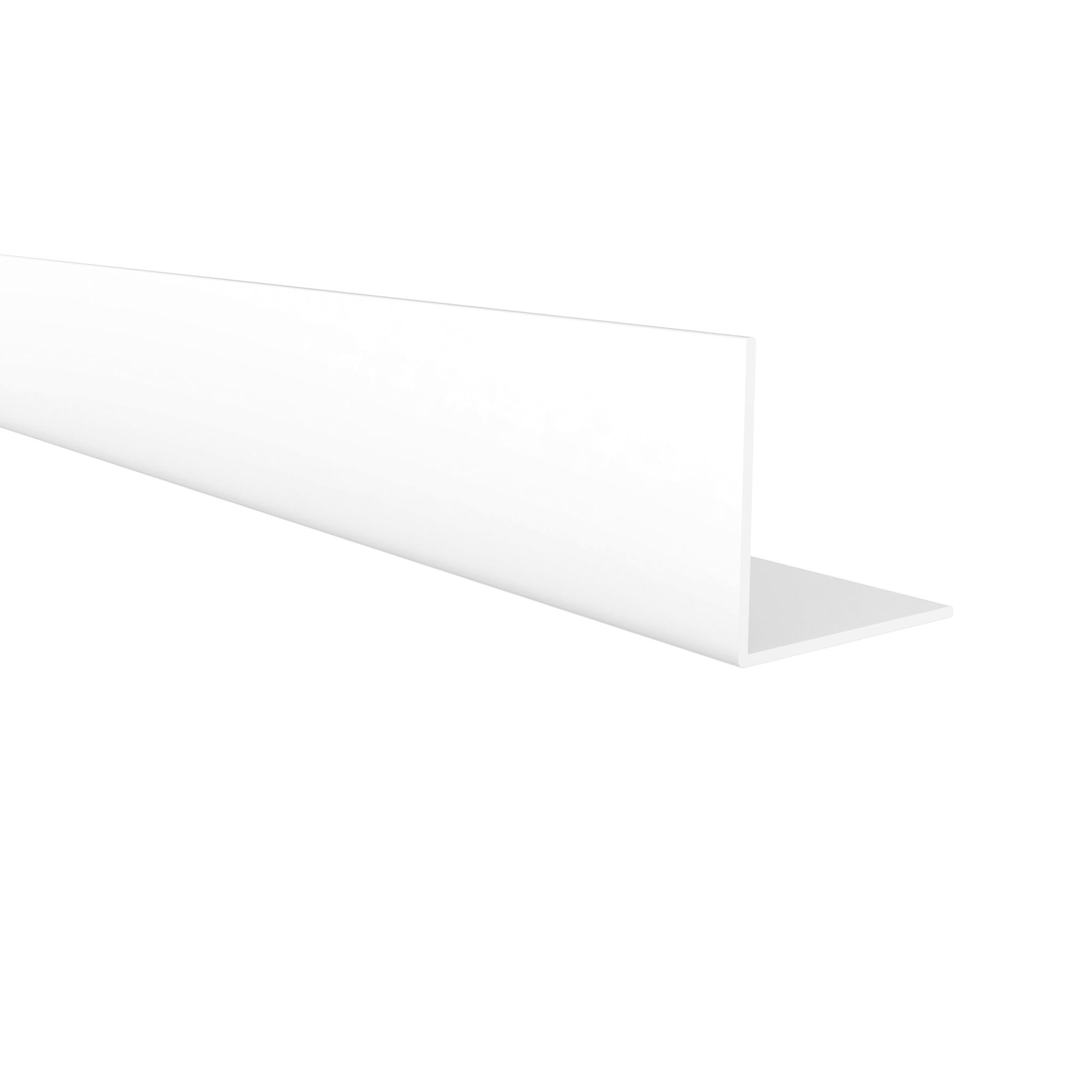 REI | Perfil Angular de PVC Blanco | 25x25 mm | Espesor 1 mm | Modelo ...