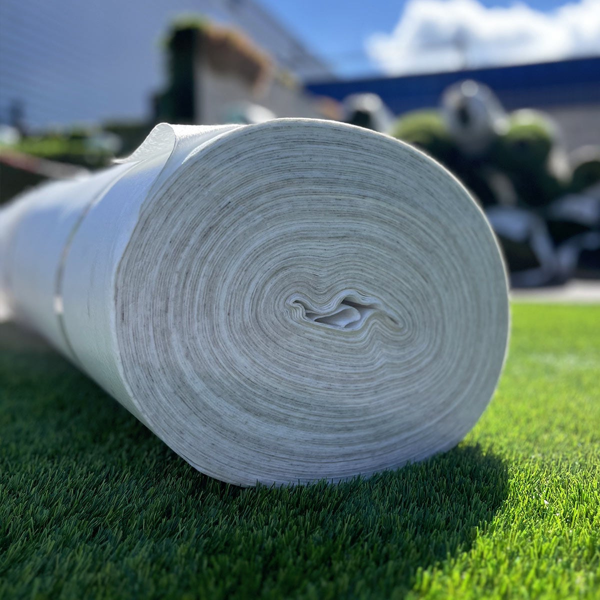 Geotextile 300 gr/m² rouleau 1,5 m × 50 m soit 75 m² – feutre géotextile drainage sol allée terrasse jardin gravier - 5