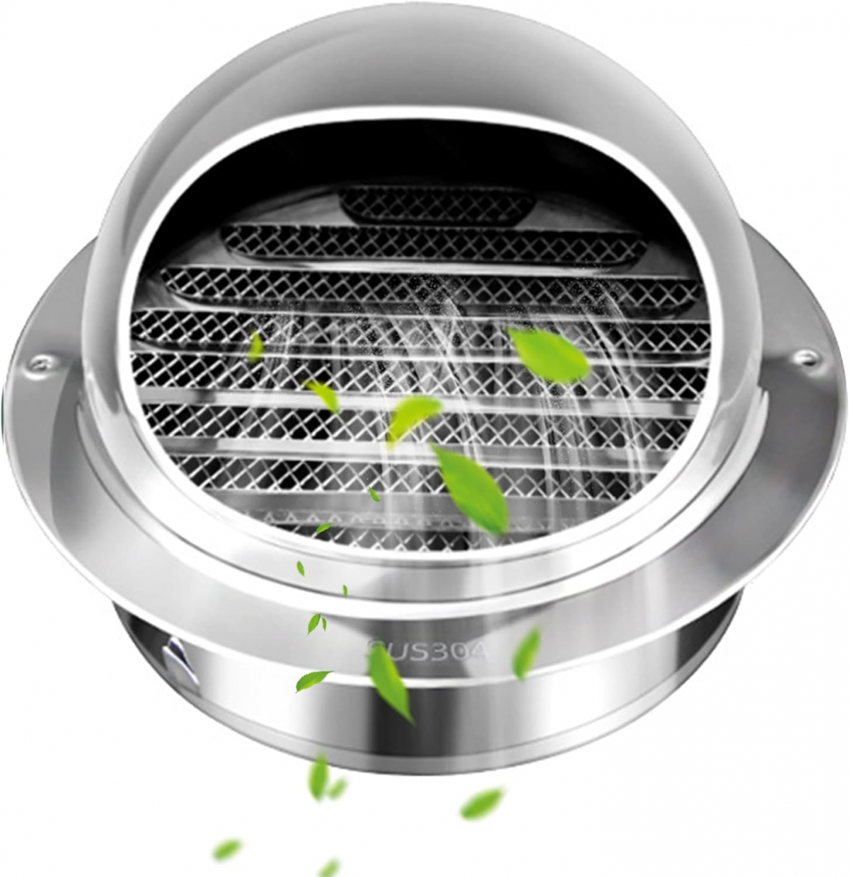 Grille d'aération carrée avec couvercle, grille de ventilation, couvercle d'aération extérieur
