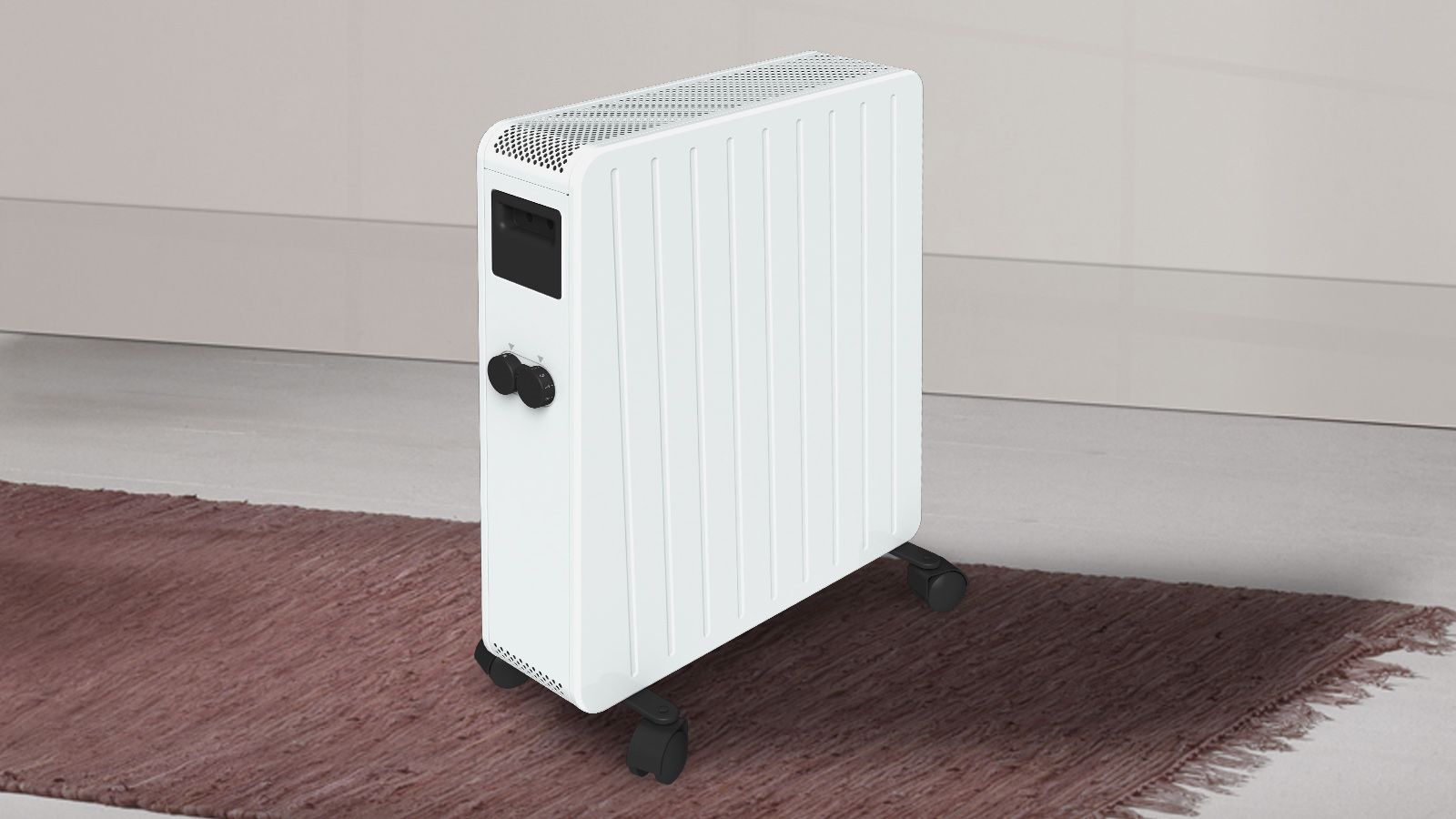 Radiateur inertie mobile pierre LCD - 2500W - 2