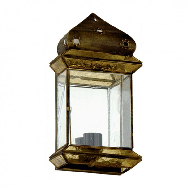 Applique de paroi 1 Lumière finie d'or modèle ambarine FABRILAMP - 2