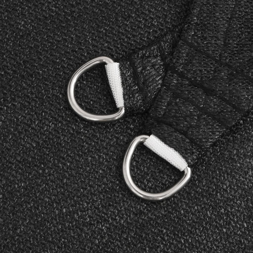 Maison Exclusive - Vela Parasole 160 g/m² Nera 4/5x3 m in HDPE - 5
