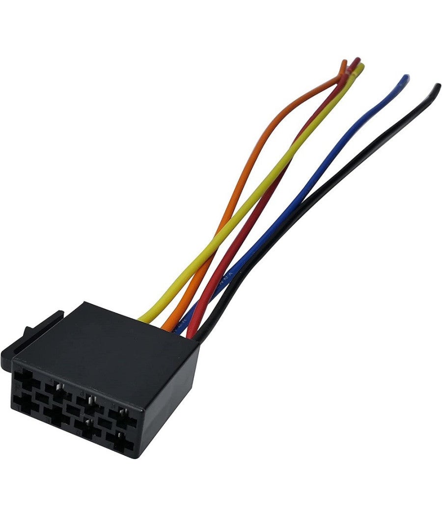 Spina Vuota ISO 6 PIN Mini Gialla Per Autoradio – Connettore Di Riparazione