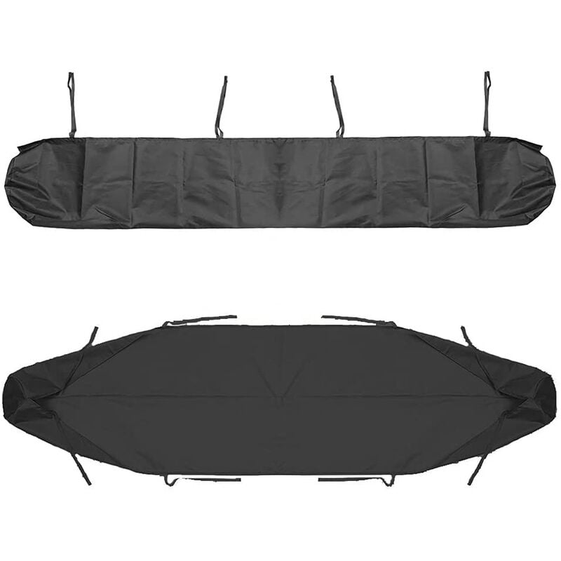 Rilime Housse De Transport Pour Four à Pizza Ooni Karu 12 Avec Sac De Cheminée Amovible