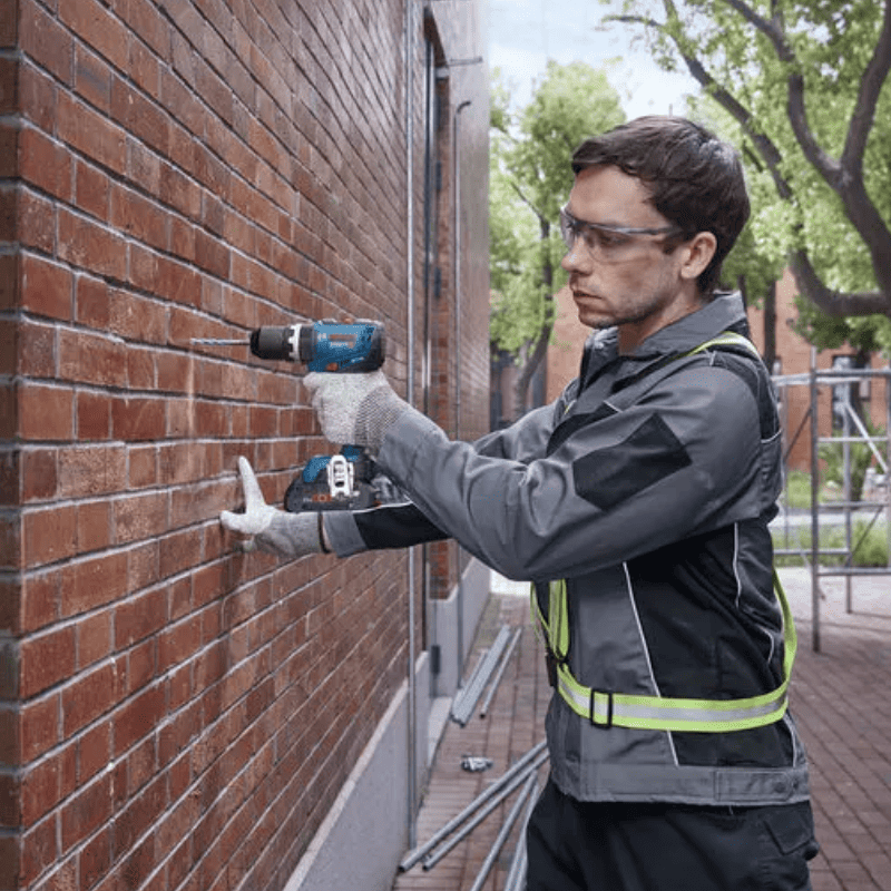 Wiertarko-wkrętarka udarowa Bosch GSB 18V-65 w walizce L-BOXX - 06019N3301 - 3