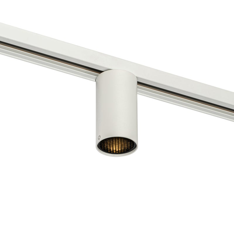 Nowoczesny biały reflektor do systemu szynowego 1-fazowego GU10 35 mm - Iconic Ruby Honey