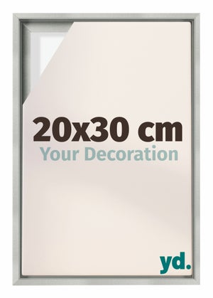 Cadre Flottant Blanc Mat 50x70 Cm - Pour Toile Sur Chassis, Caisse Américaine - Fabriqué En Europe