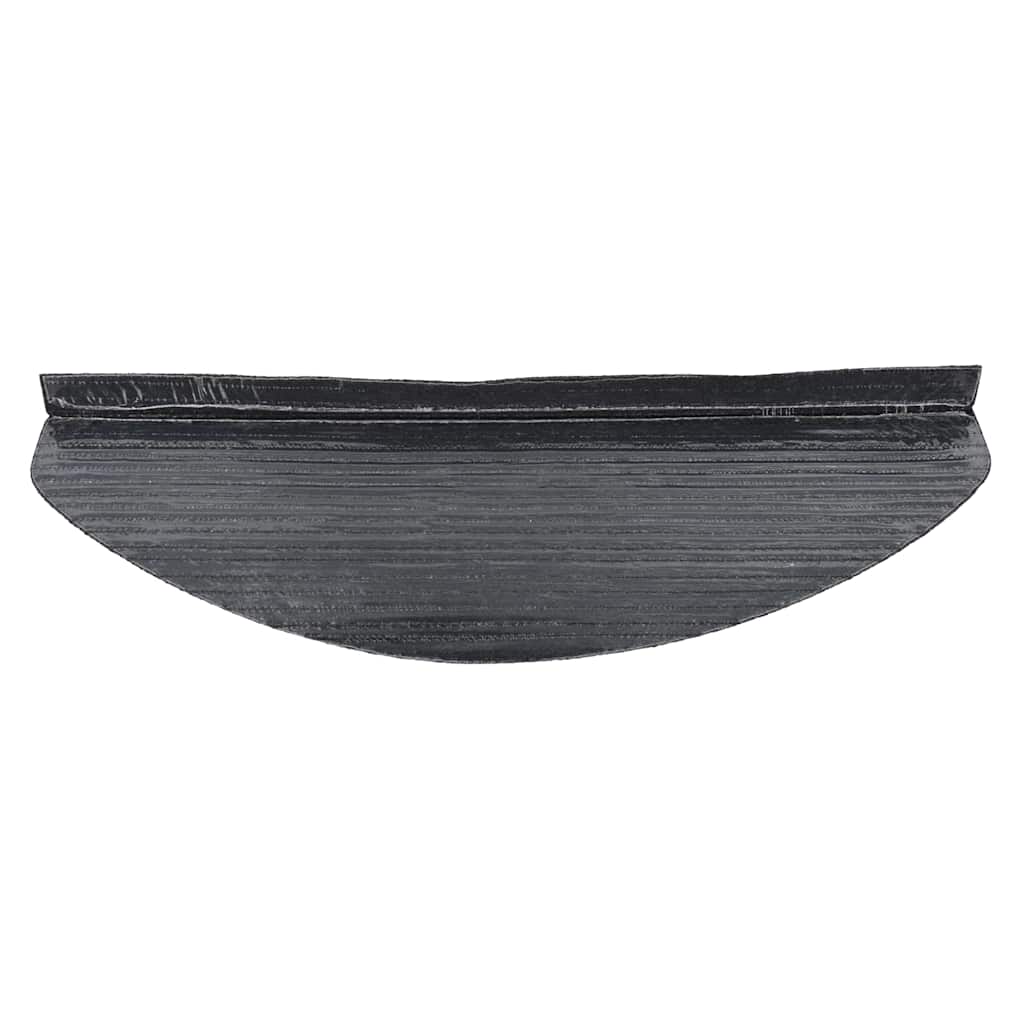 vidaXL Tapis d'escalier auto-adhésifs 30 pcs noir 56x17x3 cm - 5