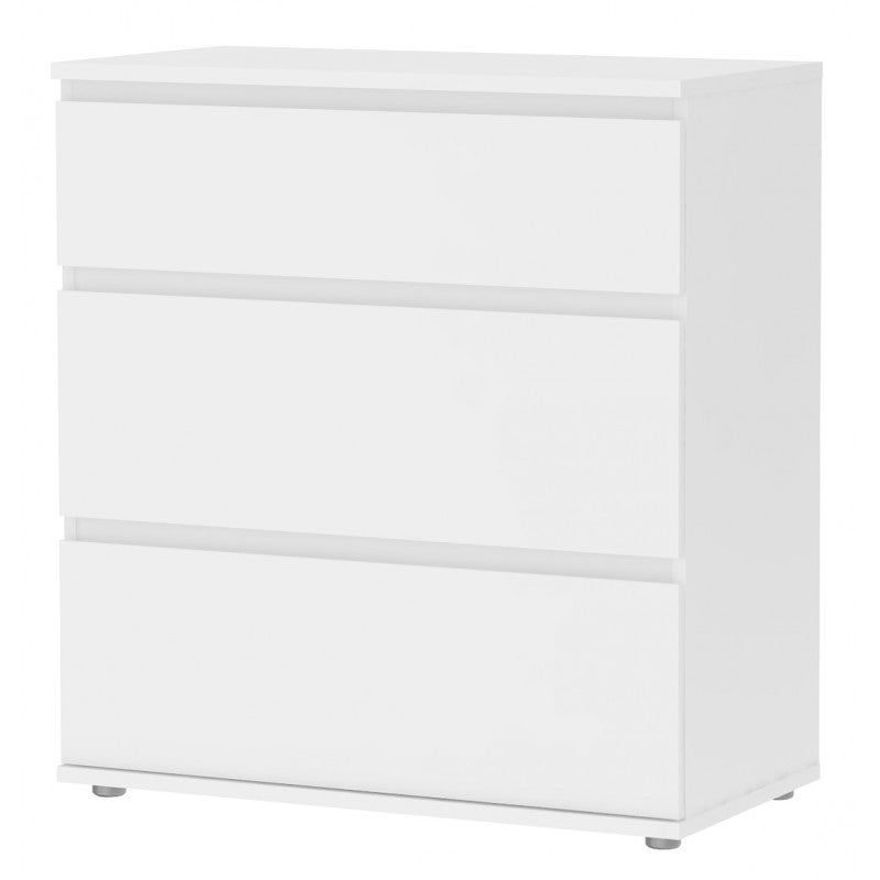 Iperbriko  Cajonera Con 3 Cajones Cm 77X40x84h Blancos , Leroy Merlin