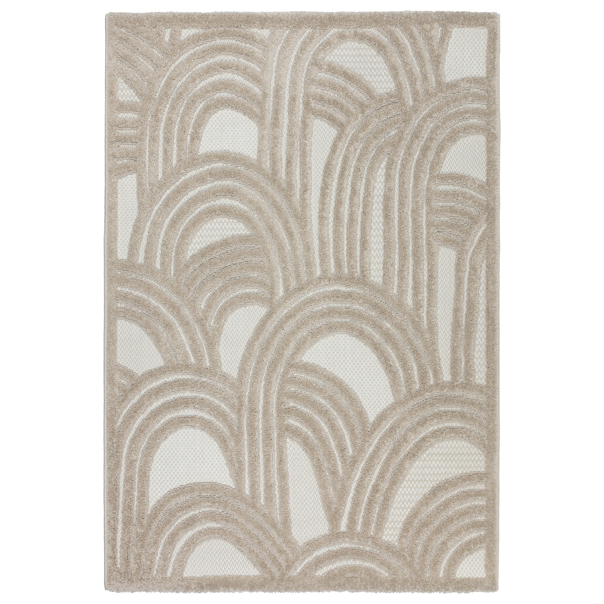 Dywan Boho Cora 160x230 cm abstrakcja beżowy