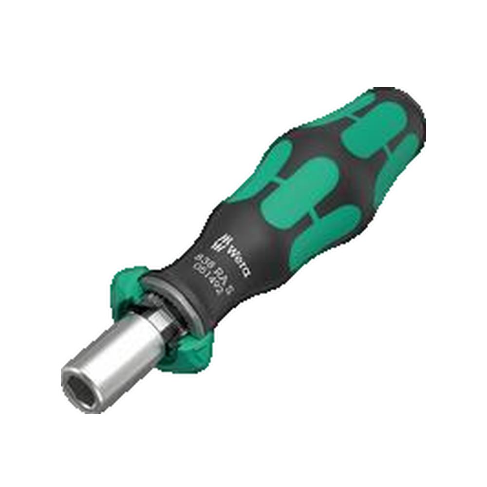 Uchwyt do bitów Wera 838 RA S z mechanizmem zapadkowym uchwyt Kraftform Plus