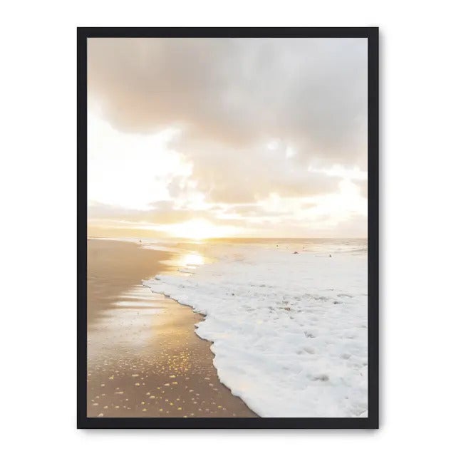 Coucher de soleil sur la plage iv peinture | Leroy Merlin