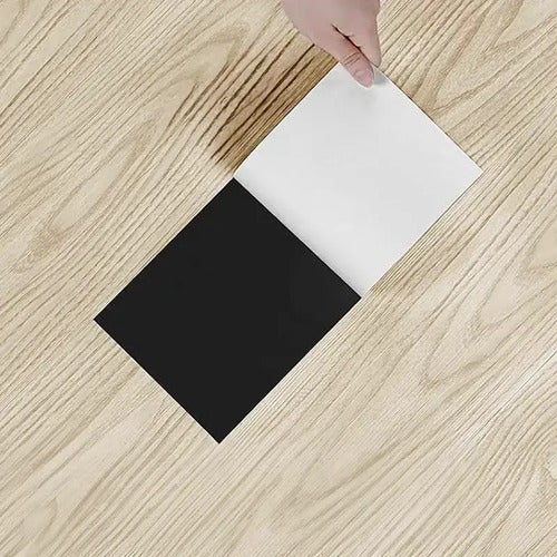 Arquiservi®【Piso Vinílico Autoadesivo em PVC Carvalho Natural 5 m²】Sala de Estar e Quarto | Fácil Instalação | 2 mm - 9