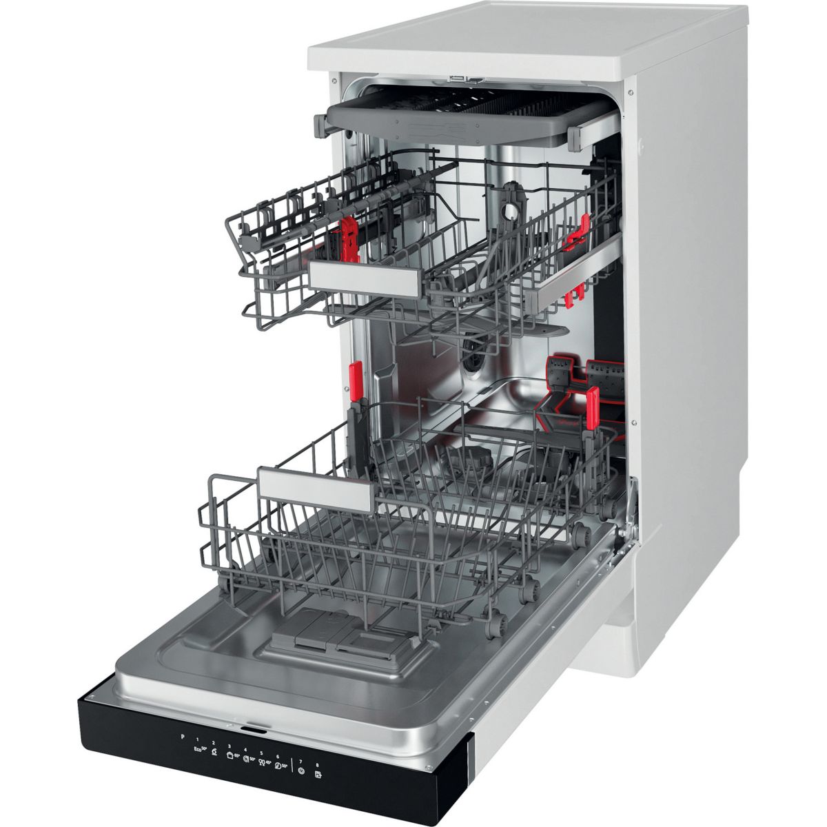 Lave vaisselle 45 cm WHIRLPOOL WSFO3O34PF 6ème Sens - 5