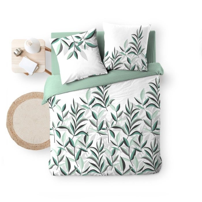 Housse de couette 240 x 220 cm coton 57 fils + 2 taies Eldorado - 5