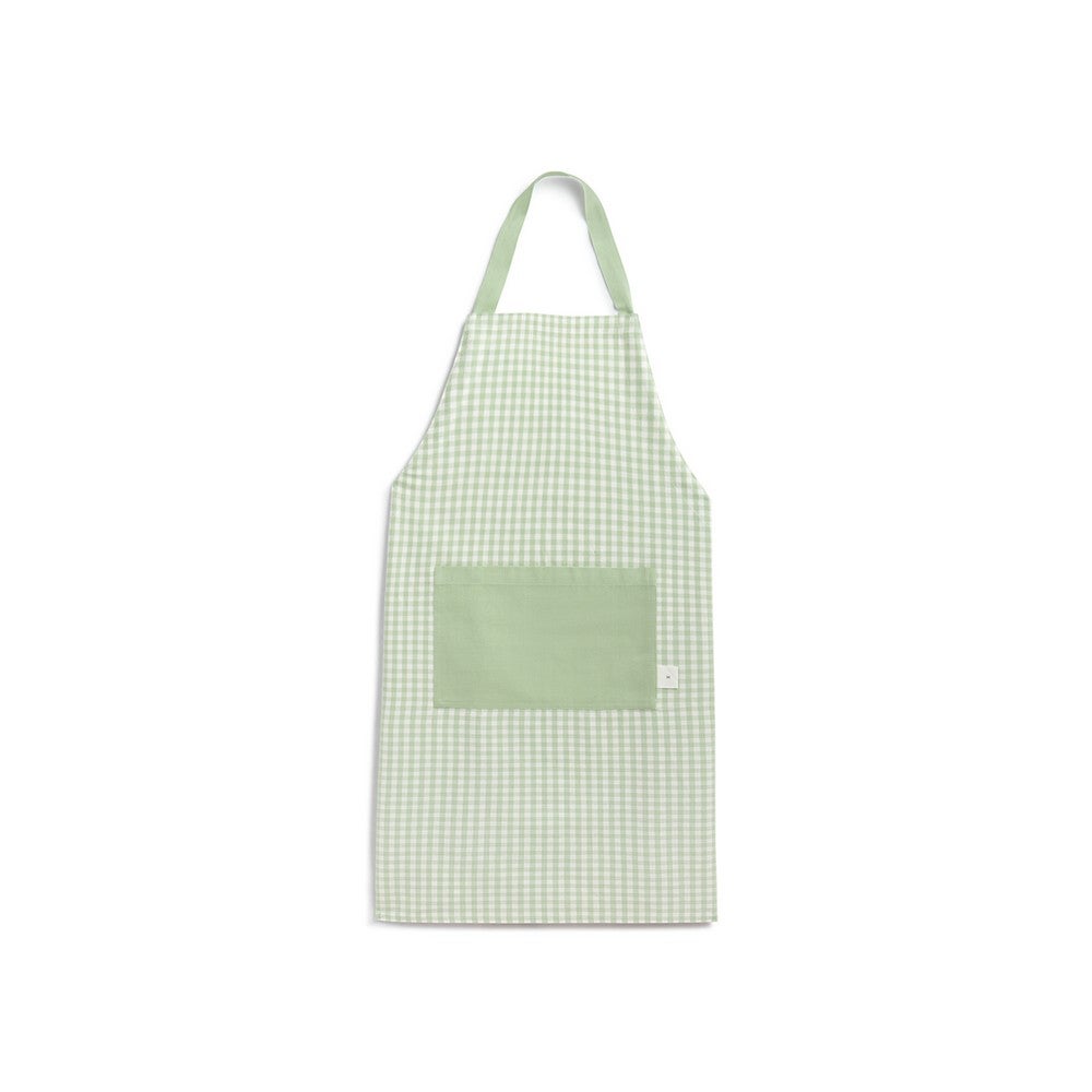 Delantal Infantil Noukie's Sin Mangas – Verde Con Estampado De Dinosaurios, Impermeable Y Ajustable Para Niños De 2 A 4 Años