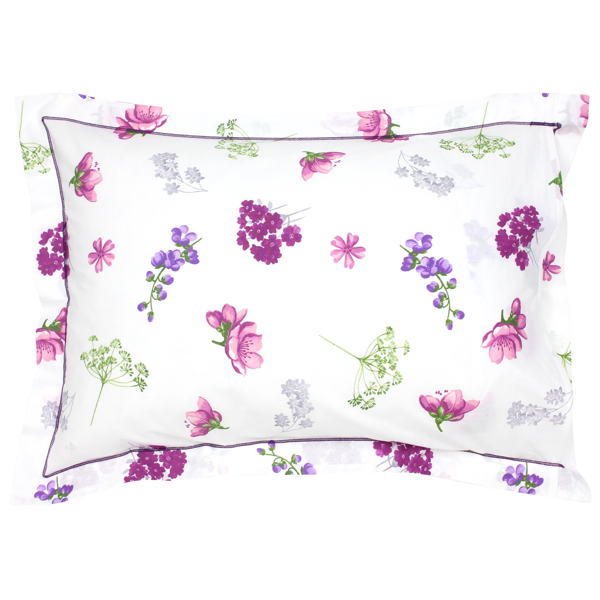 Taie d'oreiller 70x50 cm coton PRETTY blanc - 4