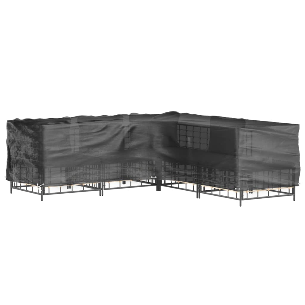 Pokrowiec na narożne meble ogrodowe, 16 oczek, 285x285x90 cm vidaXL - 9