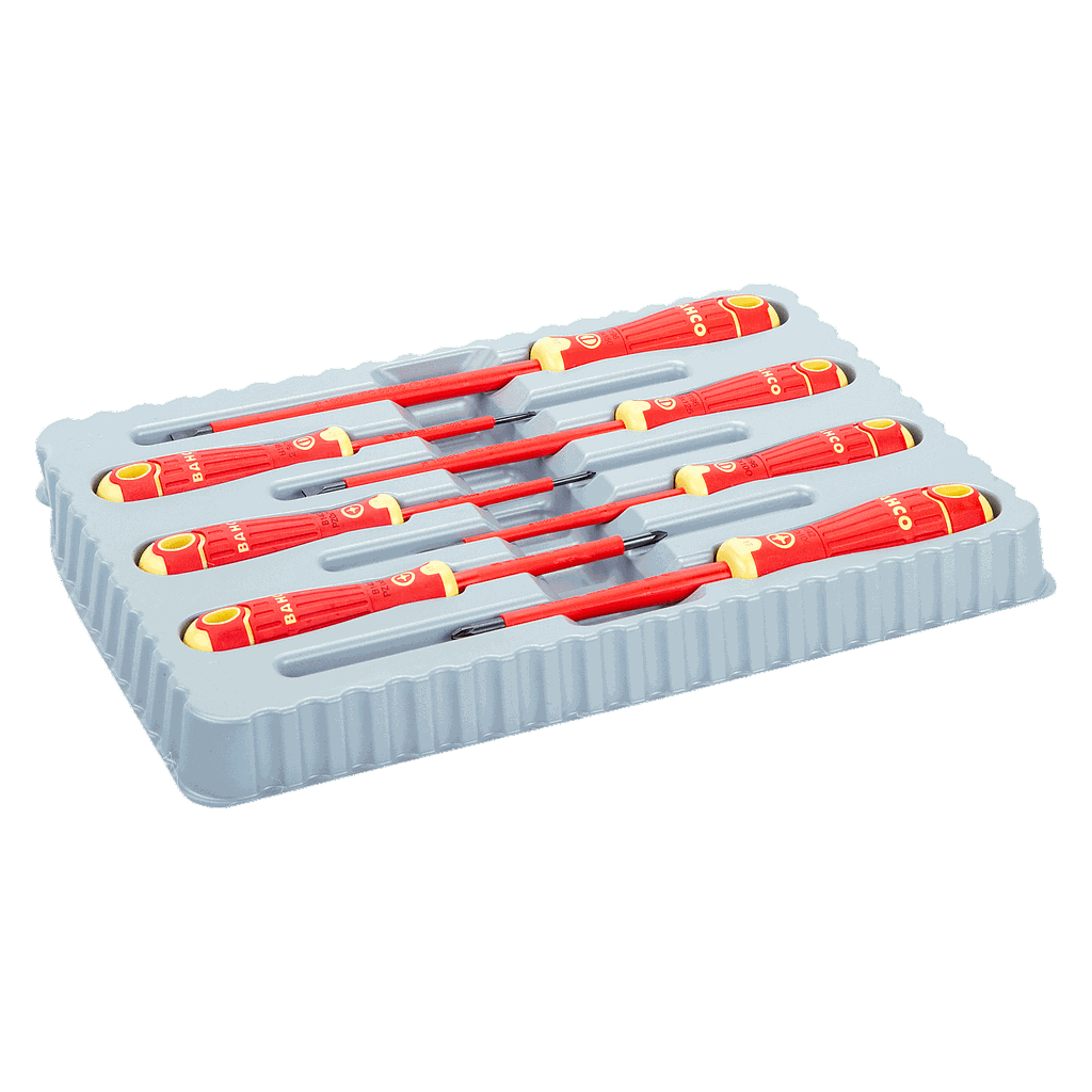 Liseng Lot de 13 tournevis isolés Vde -V tension 1000 V magnétique