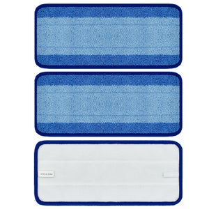 Lot De 5 Serpillères Microfibre Lavables Pour Aspirateur Robot Airrobo T10+ - Protection Sol Et Grand Pouvoir Nettoyant