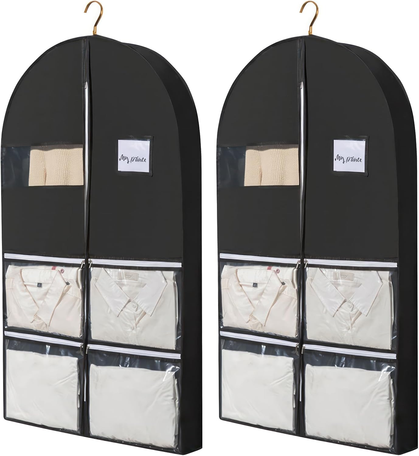 Confezione da 30 custodie protettive trasparenti in plastica, 60 x 150 cm, da appendere, antipolvere, per camicie, giacche, abiti e maglioni. | Leroy Merlin