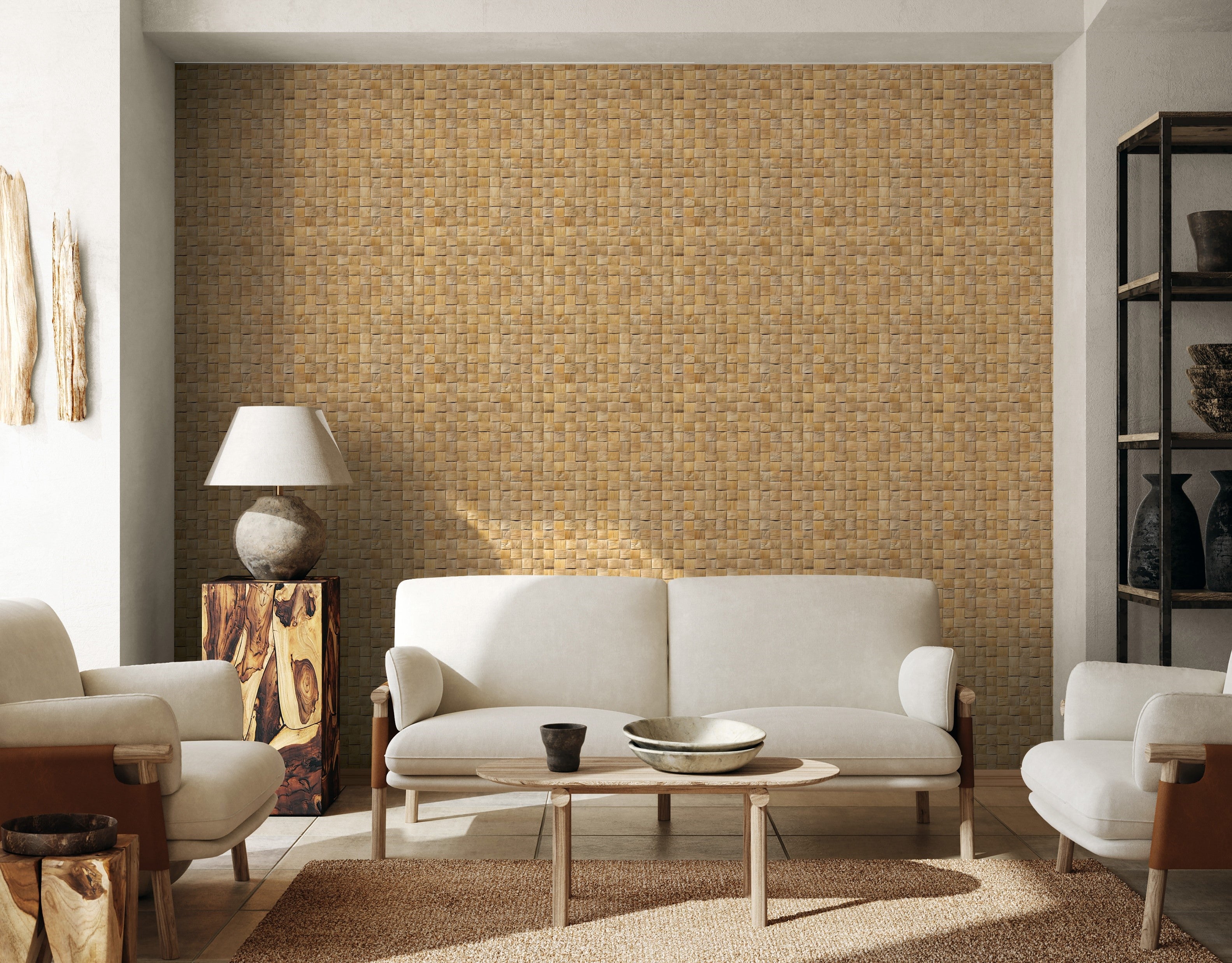 Papier Peint Intissé Photo INTISSE Marbre Abstraction Pour Salon 300cm X 210cm 92142865