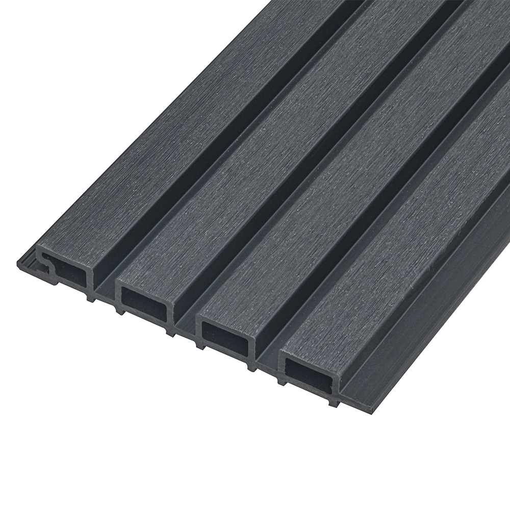 Home Deluxe - Revêtement de façade en WPC DUVAR - Couleur : anthracite, dimensions : 2 m² env. 190 x 21,9 x 2,6 cm, matériel de montage inclus I - 6