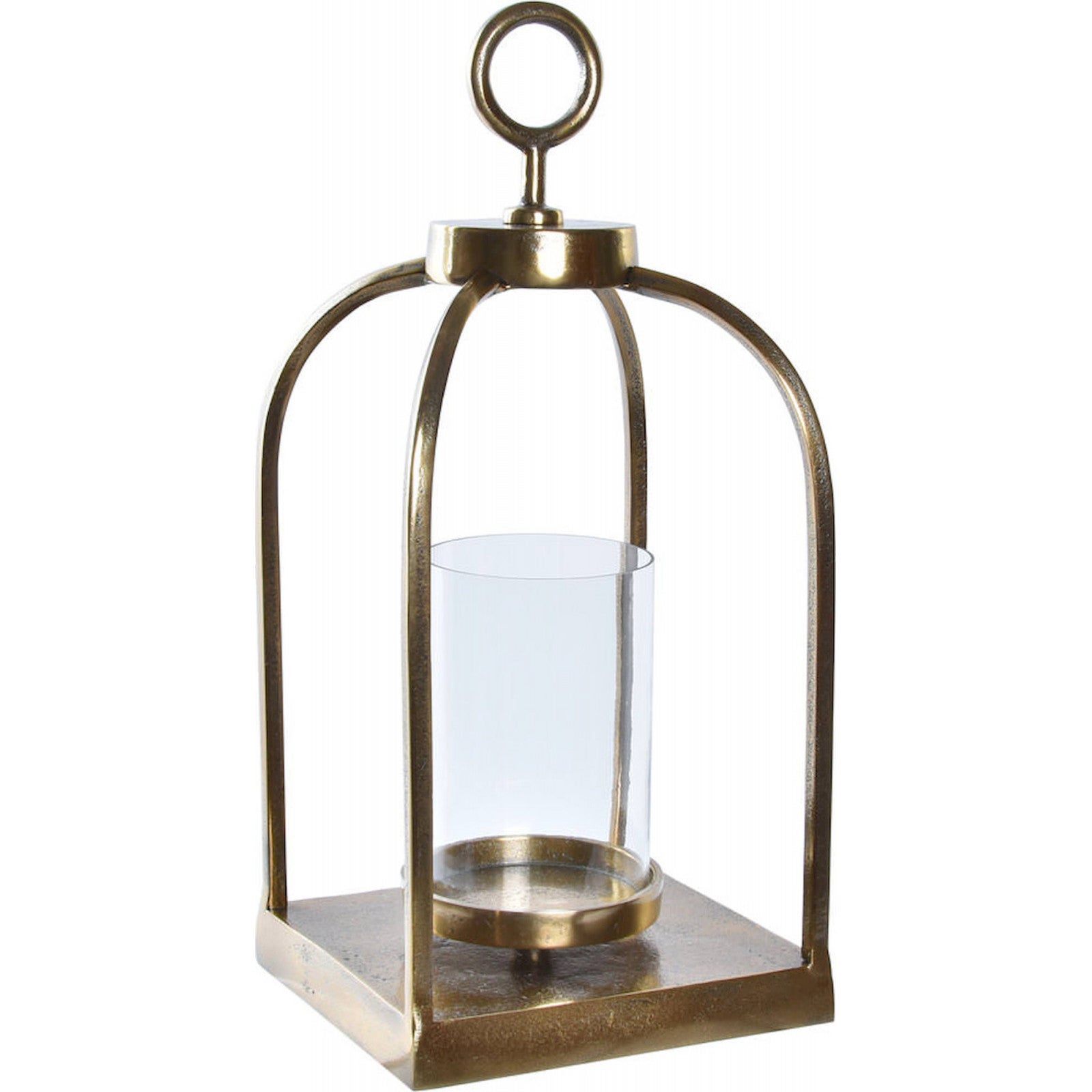 Bougeoir En Forme De Renne En Métal Argenté/support