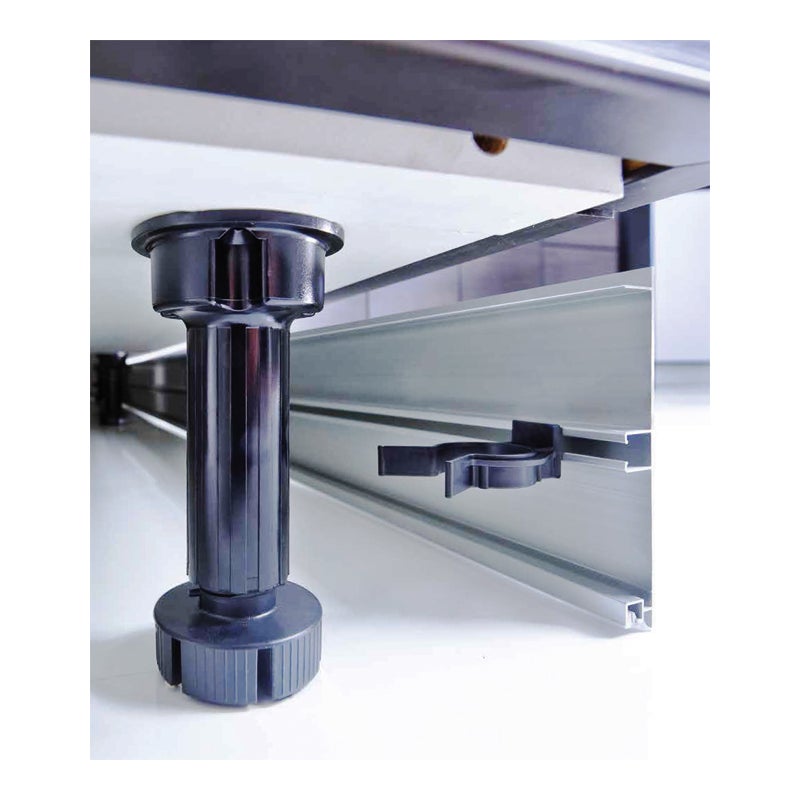Plinthe aluminium lisse - Hauteur : 100 mm - VOLPATO - 3