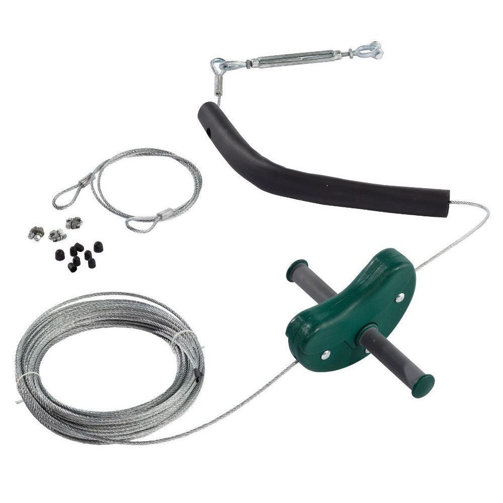 Tyrolienne pour enfant vert Kbt - 5