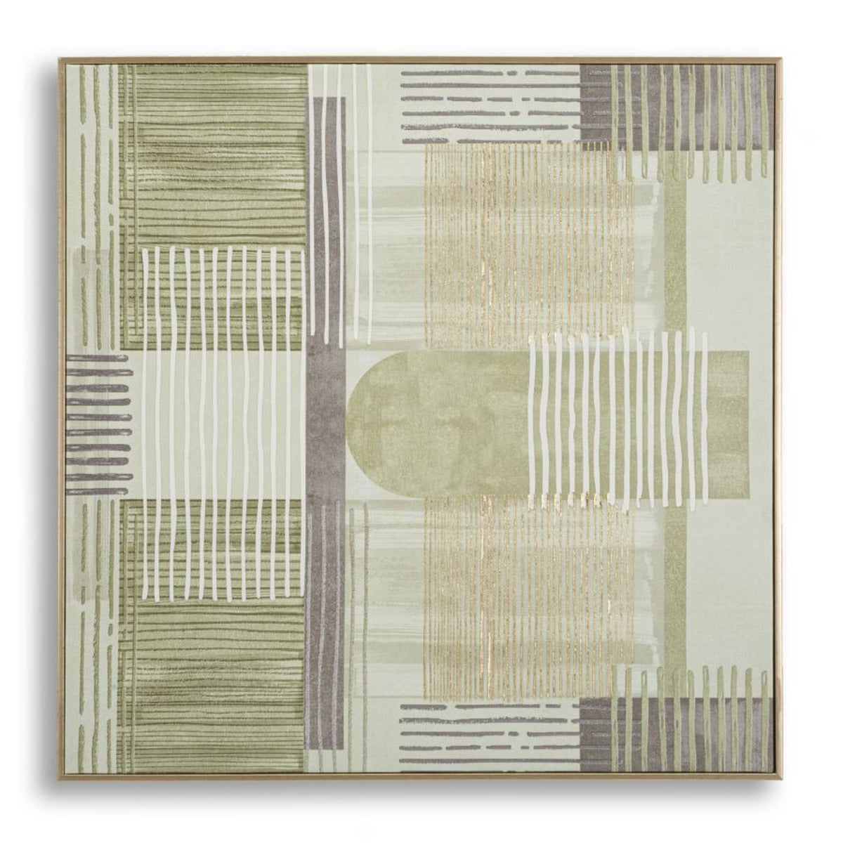 Wydruk na Płótnie z Ramą Verbascum, Drewno, Wielokolorowy, Seven Design