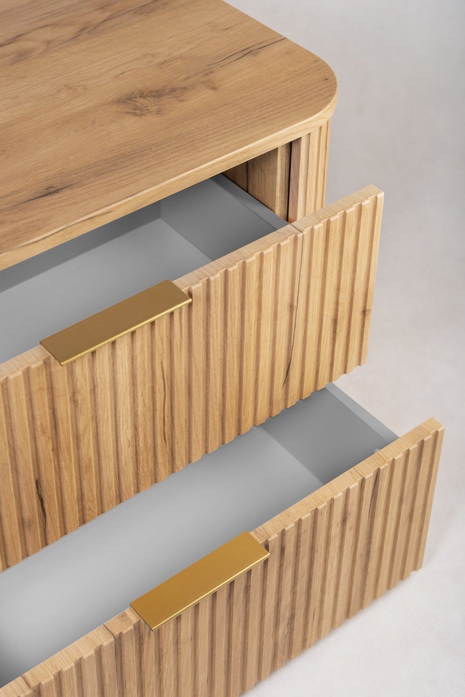 Meuble sous vasque à suspendre GLAMOUR CHÊNE CRAFT D'OR 80 cm - 11