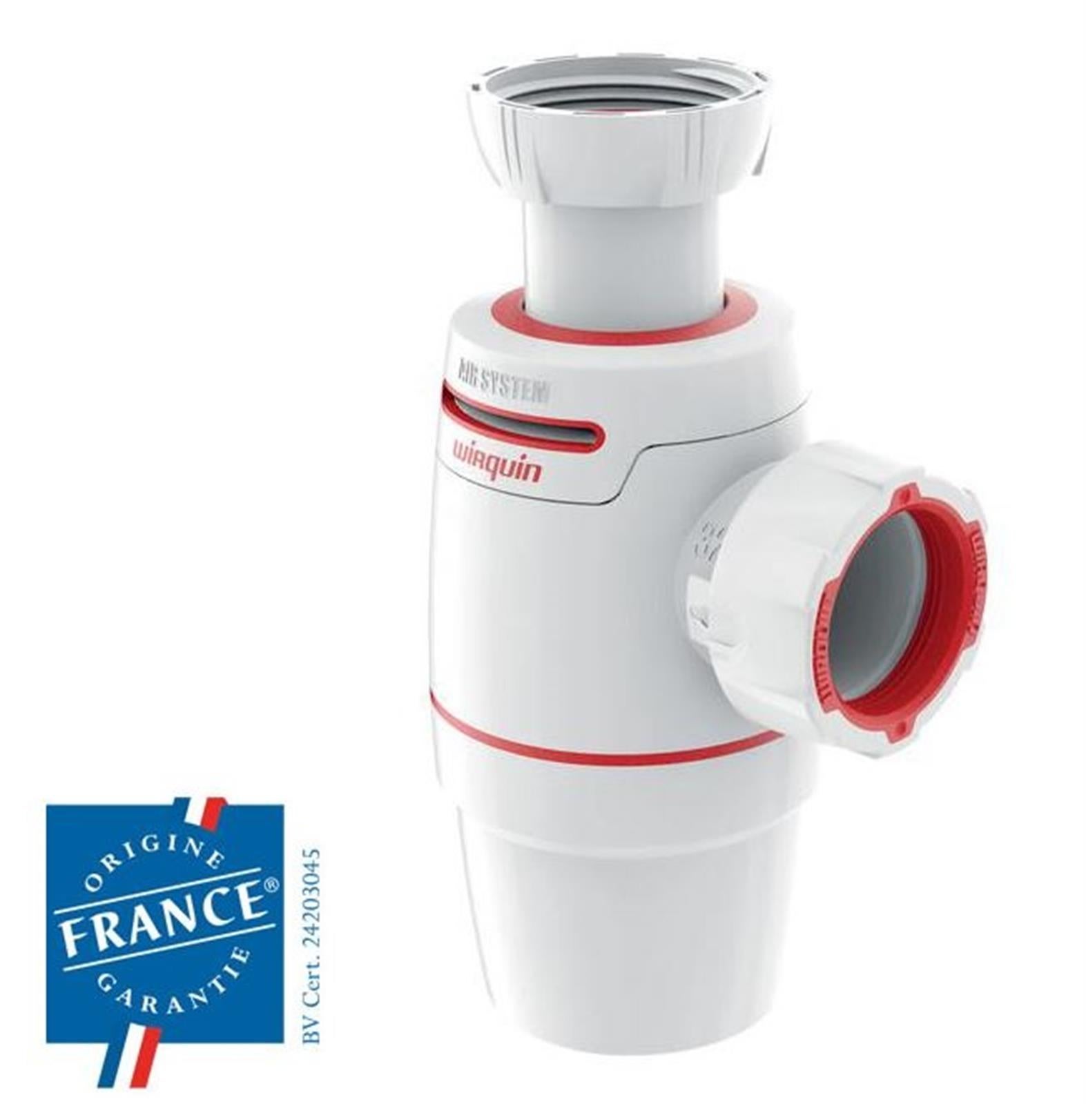 Siphon de lavabo WIRQUIN NEO AIR 2002304 - Ø 40mm - 3