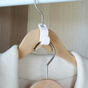 Divisori per vestiti resistenti espandibili per la casa, salvaspazio