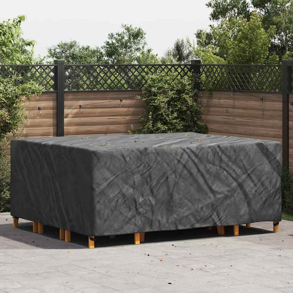 Pokrowiec na meble ogrodowe Czarny 250 x 210 x 90 cm 420D