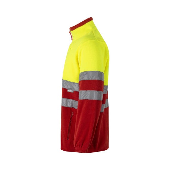 VESTE POLAIRE BICOLORE HV - 2