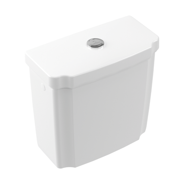 Réservoir WC avec 3/6L VILLEROY & BOCH Hommage blanc brillant