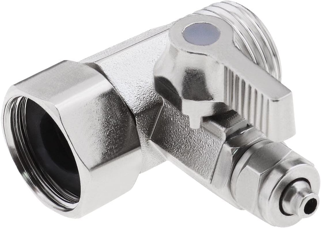 Szybkozłączka w kształcie litery T 1/2" żeńska, 1/2" męska, adapter do filtra wody pitnej.