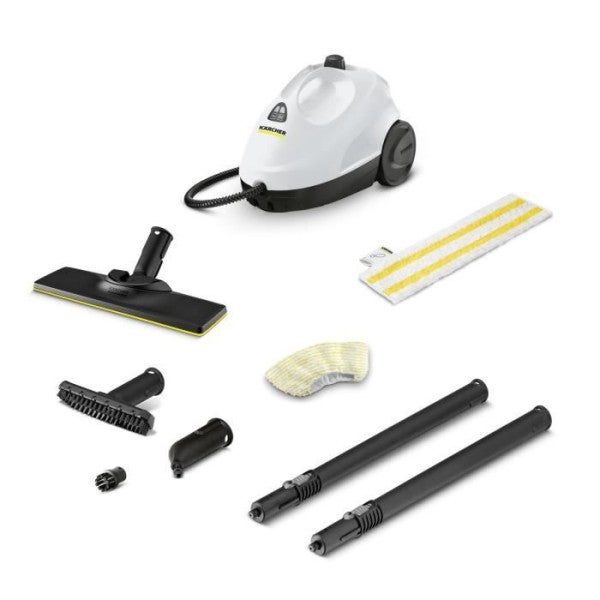 Balai - Nettoyeur Vapeur KARCHER SC 2 Easy Fix - - 1500 W - 3,2 bars - Elimine jusqu'a 99.99 % des virus et bactéries