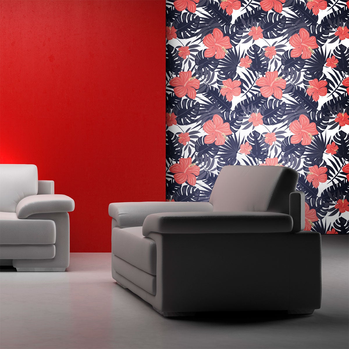 Adesivo carta da parati tropicale Canelones - Sticker adesivo - adesivi murali - 50x50cm - 5