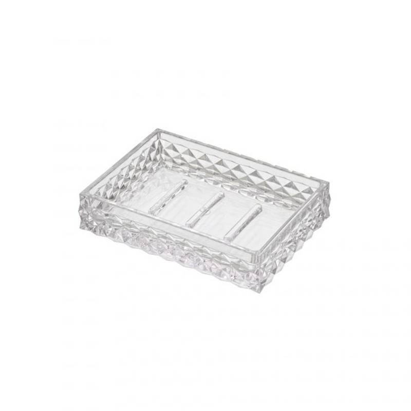 PORTA SAPONE ZEROTONDO 21C CROMO PER ASTA SALISCENDI DOCCIA 21 mm