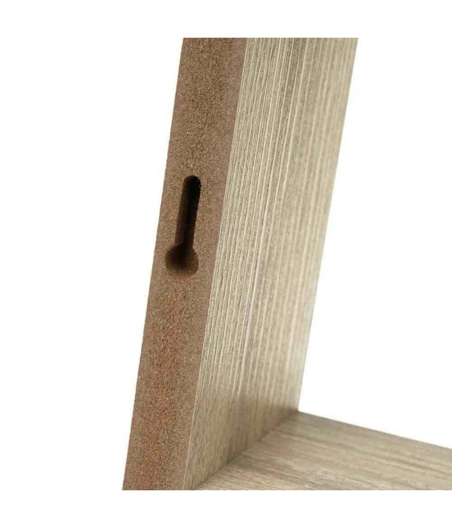 Trade Shop - Set 3 Mensole Da Parete Moderne Design Cubo Mensola Scaffale In Legno Mdf Beige - - 5