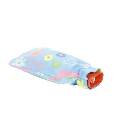 Borsa scaldamani in velluto di gomma azzurro cielo per la casa - 2