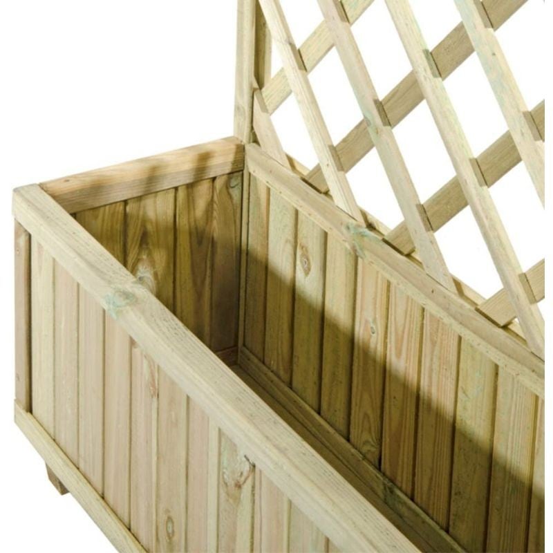 Jardinière en bois 75x25x20-180 cm - 3