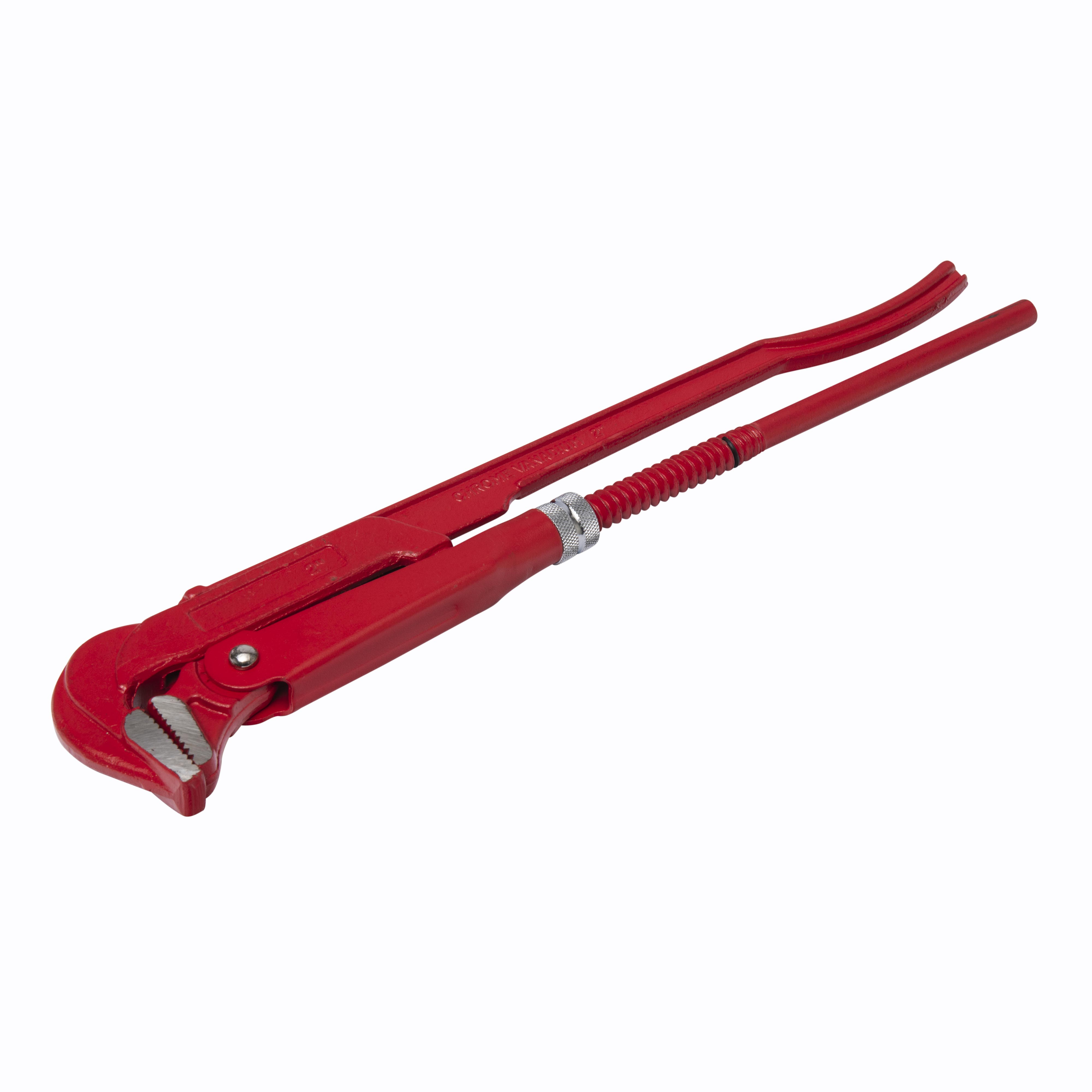 Pince à Tube Suédoise WEDO - 90° Coudée - Acier Cr-V Forgé - Longueur 320 Mm - Pour Plomberie, Mécanique